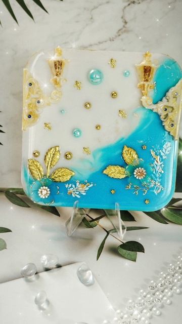 Сувенирные панно из эпоксидной смолы ручной работы🪄✨