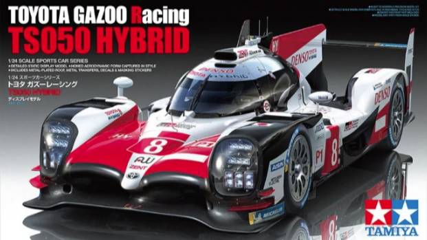 Распаковка Tamiya 1 24 24349 Toyota GAZOO Racing TS050 Hybrid