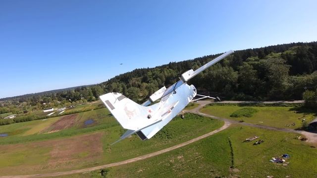 Giant Autonomous Foam Cargo Plane