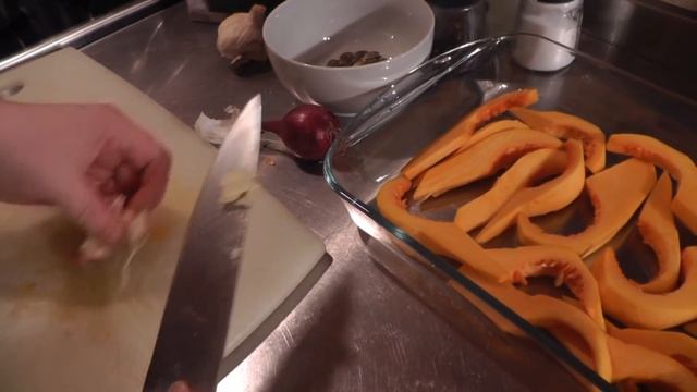 Butternusskürbis Rezept im Ofen gebacken  - Der Bio Koch #416