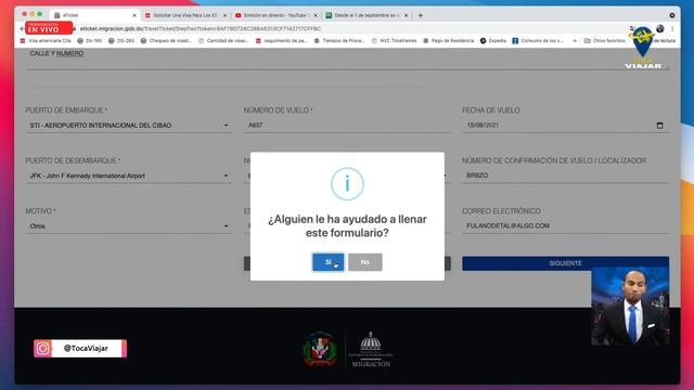 E-TICKET!! LLENAR EL NUEVO FORMULARIO DE MIGRACIÓN DOMINICANA PASO A PASO FACIL Y RAPIDO!! Tutorial