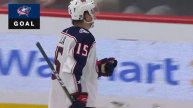 Jakob Lilja #15 (Columbus Blue Jackets) first NHL goal Dec 27, 2019