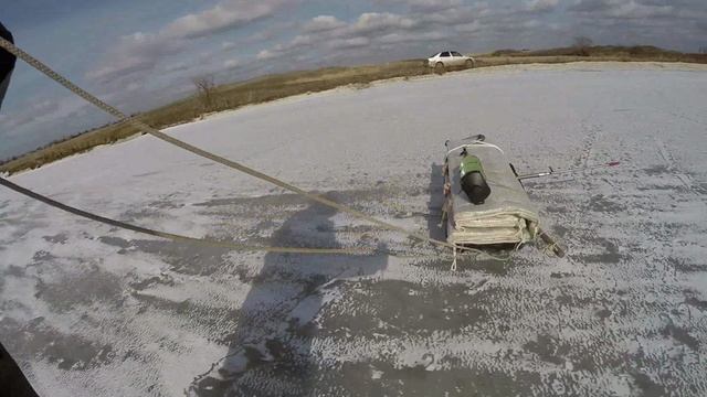 Выбор участка льда для закорма лунок. Маныч. Дальний 2025 год. От Юрия Философа