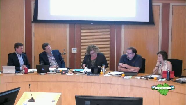 Healdsburg City Council meeting Feb 5, 2018