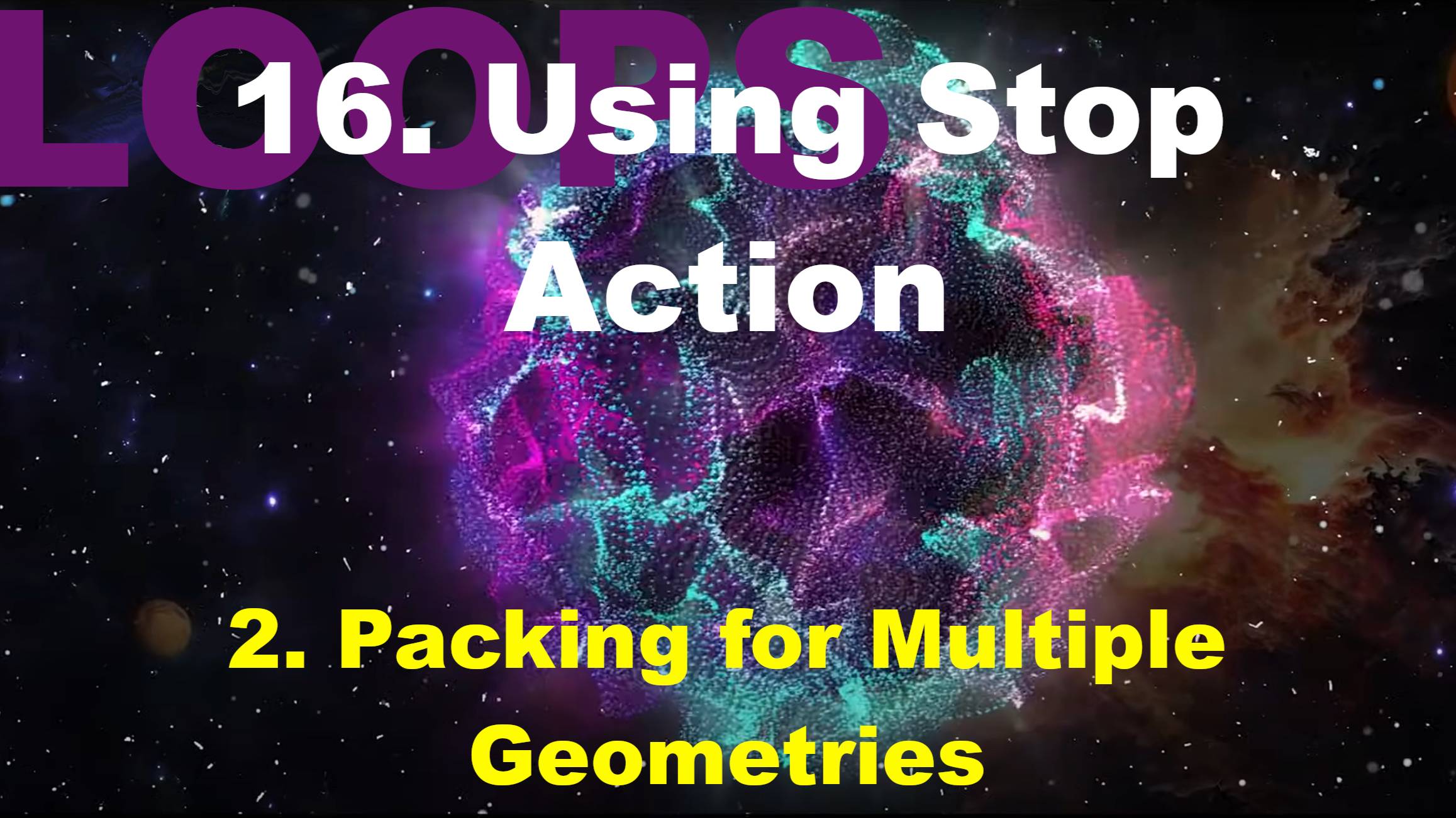 16.2. Packing for Multiple Geometries