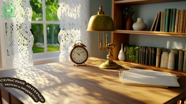 Уютный и бюджетный интерьер с деревенском стиле 🏡🛋️🫠 (2)
