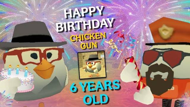 🥳 День Рождение Чикен Ган - 6 лет! | **Видео-поздравление**