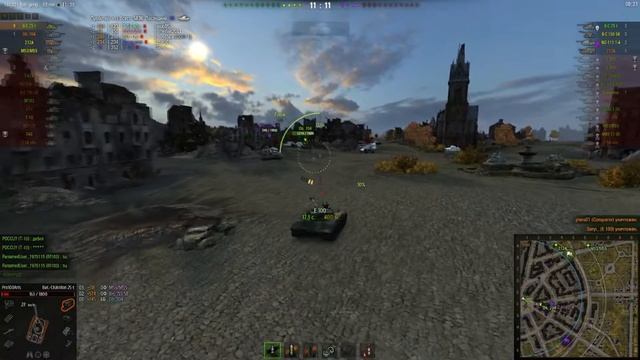 Bat  Châtillon 25 t. Лихо прокатился!!! 12 Фрагов!! Лучший бой World of Tanks