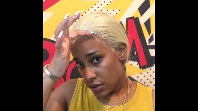 Watch Me SLAY!!! This Synthetic Lace Frontal using G2B Freeze Spray *DETAILED*