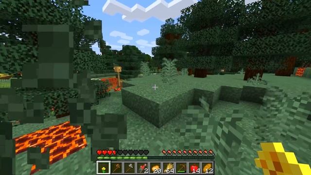 Майнкрафт, но ПОЛ ЭТО ЛАВА! Майнкрафт Челлендж