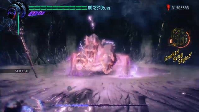 Devil May Cry 5 V VS King Cerberus TA 1 minutes 32 second No Damage  V VSキングケルベロス TA　1分 32秒 ノーダメージ