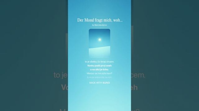_Der Mond fragt mich, wohin_