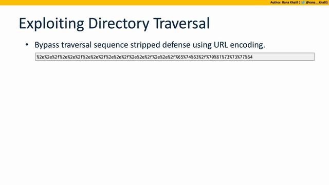 41 How to Exploit Directory Traversal Vulnerabilities