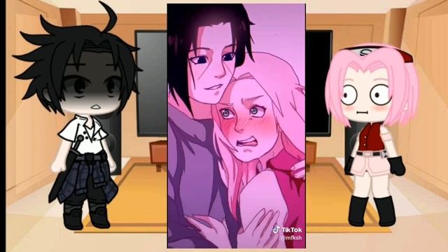 //SASUKE REACT TO SAKURA SHIP'S PART 2//(with sakura)