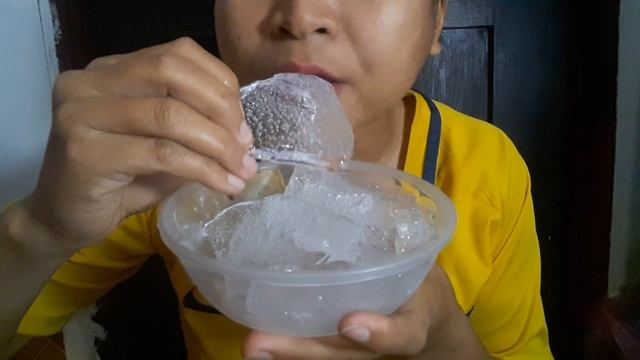 Good morning with the ice sheet menu.