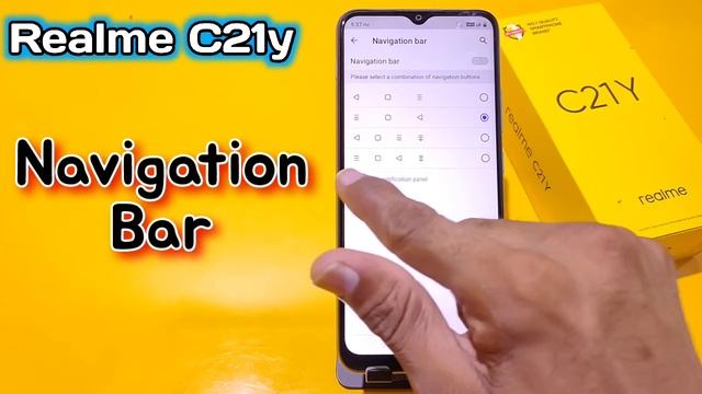 How to Change Navigation Buttons Realme C21y, Realme C21y Back Button Settings