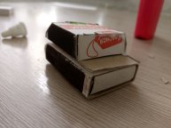 девятку из спечьных коробков