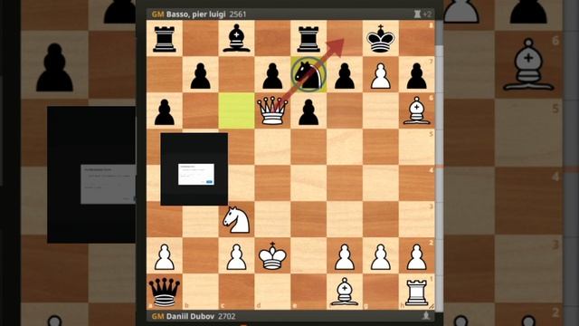 GM Dubov Melawan GM Basso