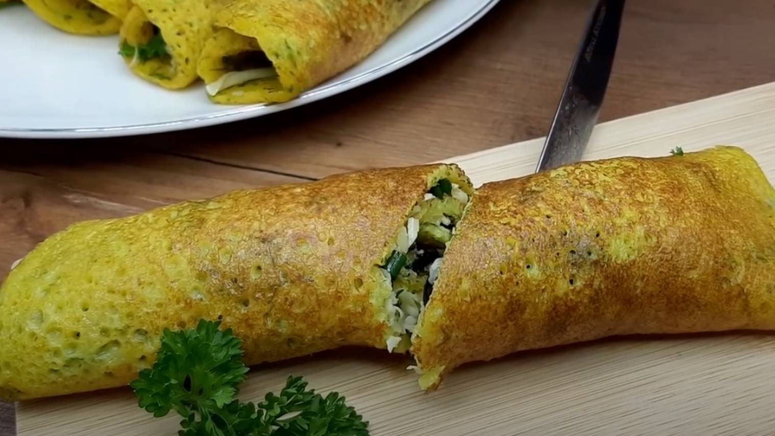 Картофельные блины на молоке с потрясающей начинкой