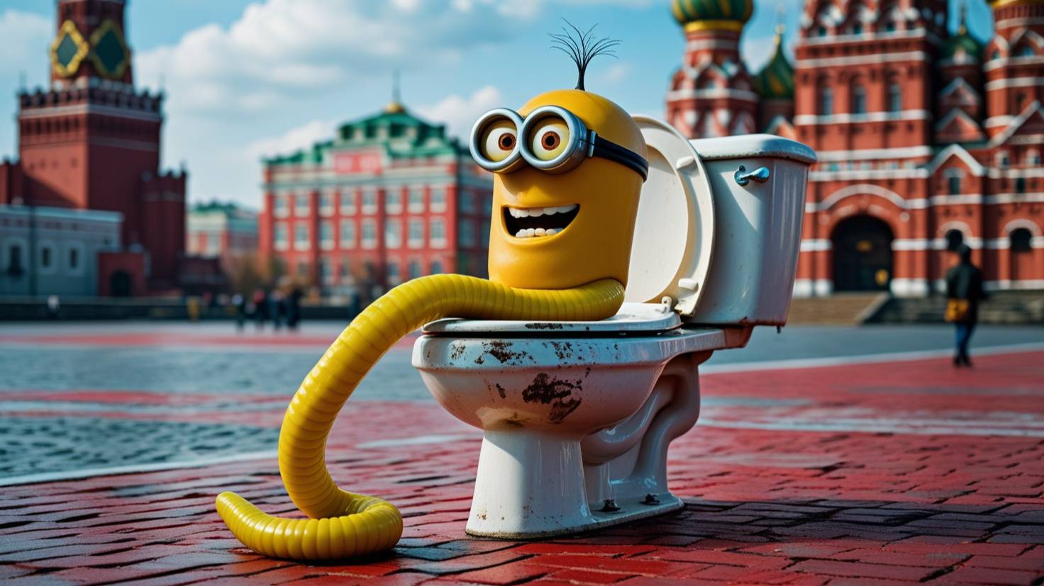MINION.EXE Музыкальный клип. Джокер, Леденцы и Злой доктор. Путешествие на Красную Площадь