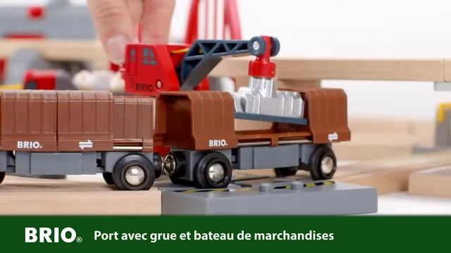 Brio - Луксозен комплект влакчета и аксесоари