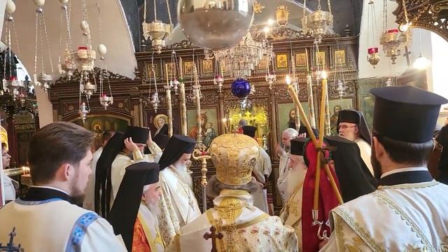 Патриаршая Литургия в монастыре Симеона Богоприимца