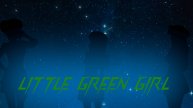 Little Green Girl Инопланетянка прохождение игра стрим4 Угол Стримера #стрим #games #игра #новелла