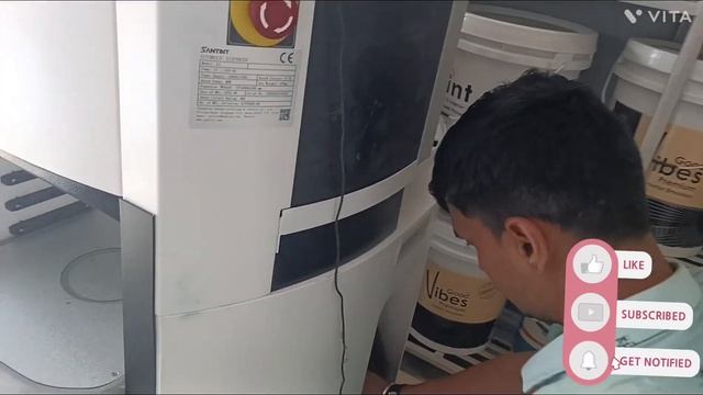 कैसी है तुलसी पेंट की मशीन || RCM ki Colour Machine || RCM Tulsi Paint Machine Installation ||