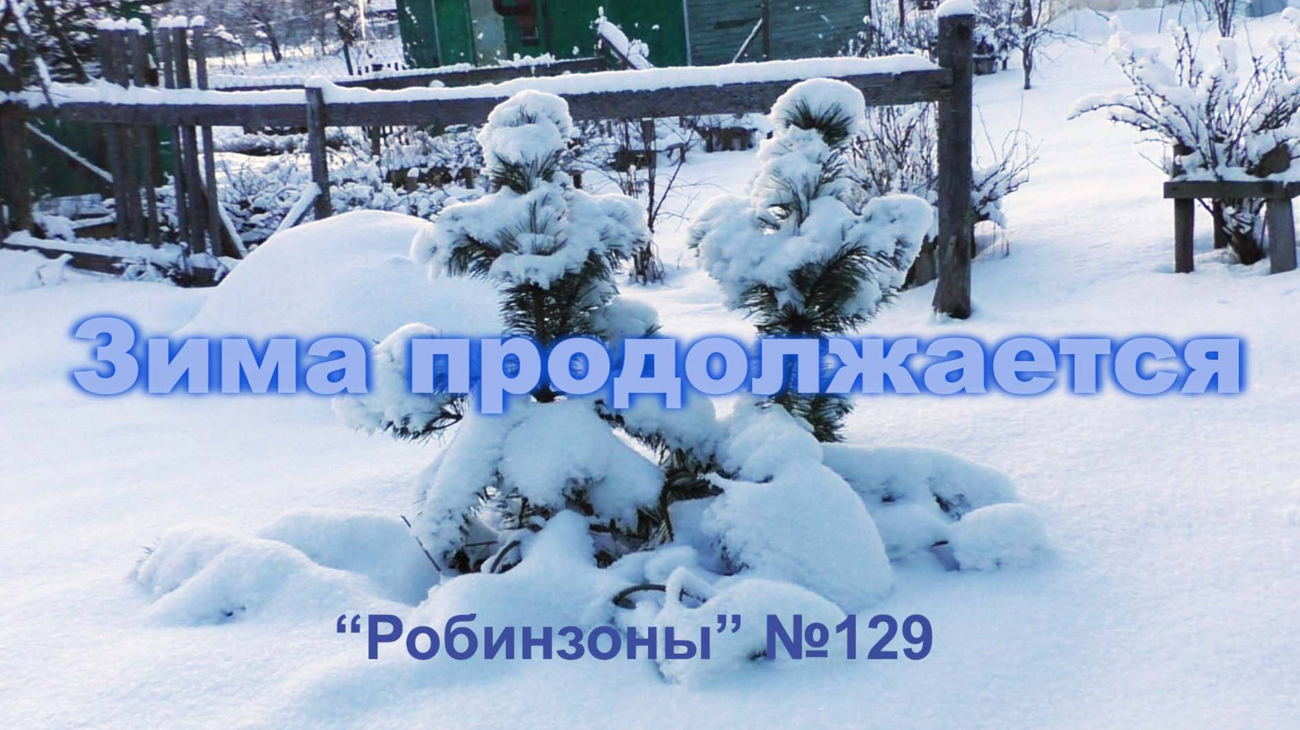 Зима продолжается