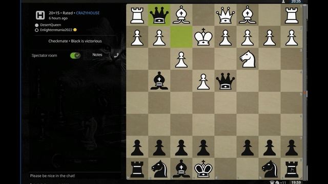 Desert Queen CrazyHouse Chess