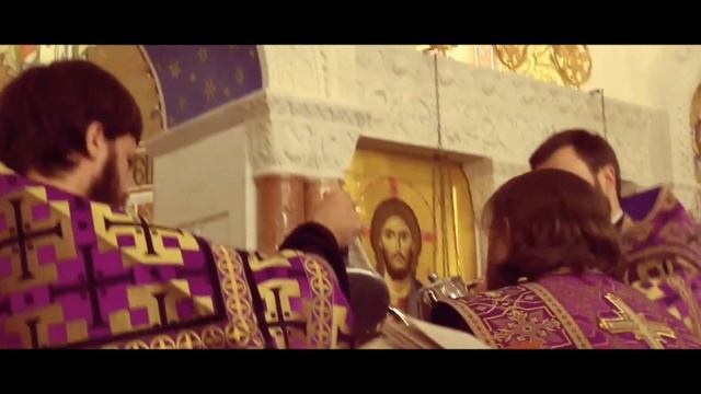Крест Храни́тель всея вселенныя... Светилен Кресту Господню.