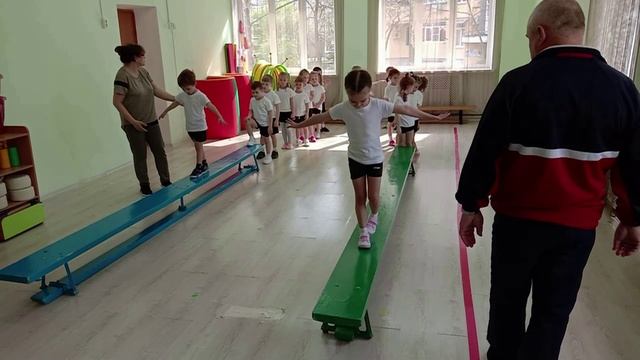 ООД по физическому развитию средний возраст