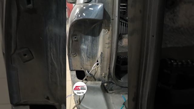 Перенос задней противотуманной секции в катафоты бампера на CHEVROLET TRAILBLAZER
