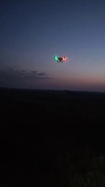 Работа DJI Agras T40 ночью