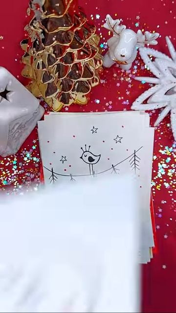 20+ НОВОГОДНИХ ОТКРЫТОК ЗА МИНУТУ! ИДЕИ🎁🎄