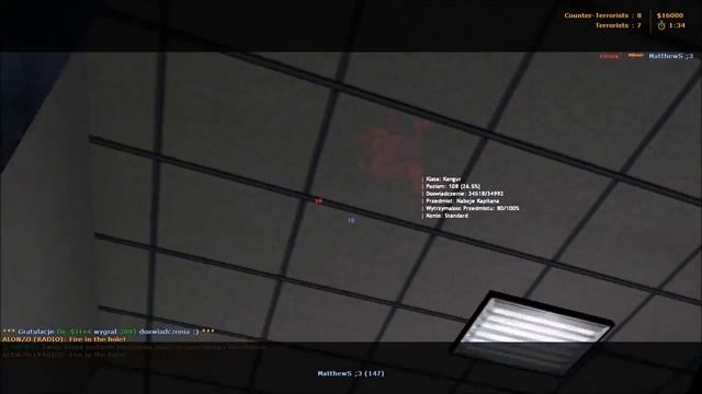 Cs 1.6 Pokaz gry na unikatowym serwerze COD 8K lv