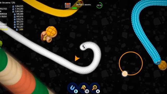 Today's game 28,5, 2024 🐍🐍Worms Zone. io