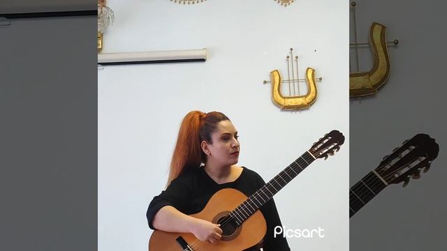 "Мелодия" гр.Metallica- гитара исполняет Татев Погосовна