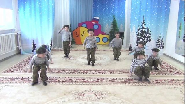 Творческий коллектив "Теремок"
Танцевальная композиция "Пограничники"