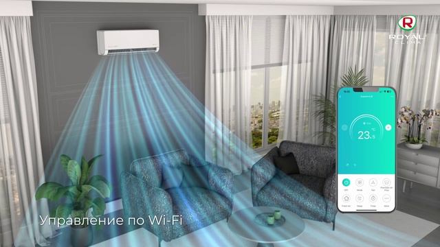 Инверторные сплит-системы серии ROYAL SUPREMO BLANCO Full DC EU Inverter