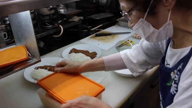 84 years old chef cooks special Cutlet Curry | Japanese food