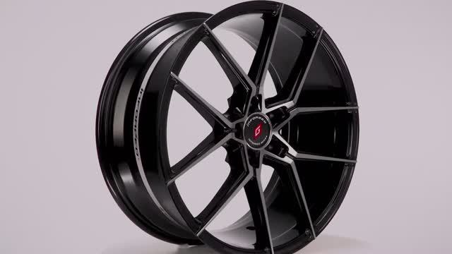 Диски INFORGED. Модель IFG39 Black Machined