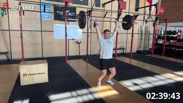 Коваль Вадим, задание 1, Siberian Power Show CrossFit Challenge 2025