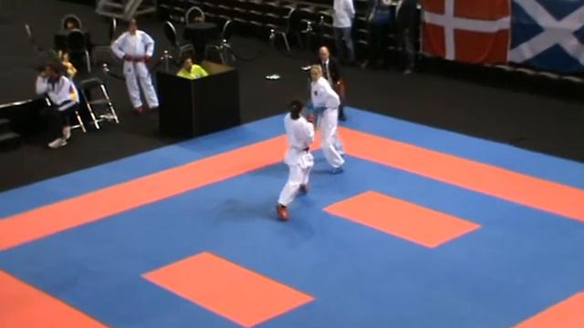 karate dutch open 2014 -68kg sherozia - karwacinski