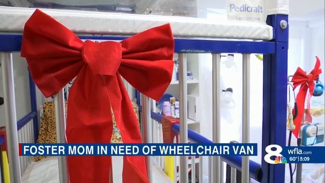 Tampa Bay area foster mom of 38 years needs new wheelchair van for children with severe medical nee