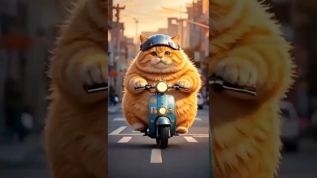 смешной кот