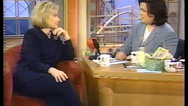 Hillary Clinton interview on The Rosie O'Donnell Show--May 1998