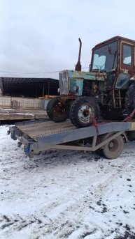 Отгрузка трактора МТЗ 80 экспресс-обзор от Виталия Белоглазова
