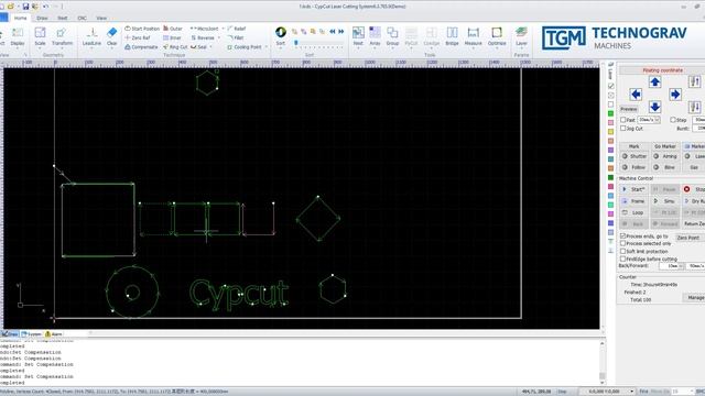 Гайд по работе с ПО CypCut для лазерной резки листового металла на станках Senfeng, ч.2
