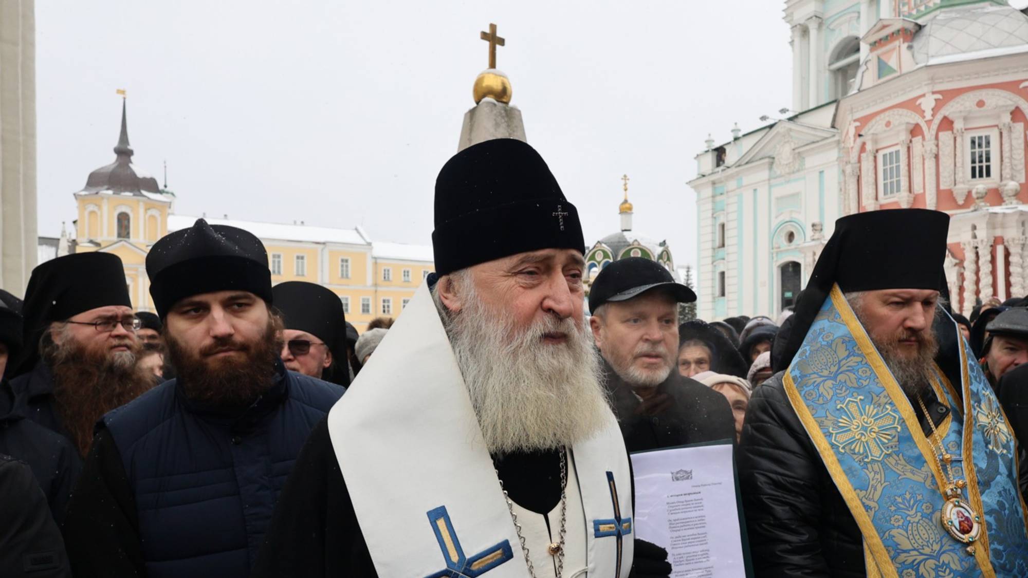 Проповедь митрополита Каширского Феогноста в Троице-Сергиевой лавре после панихиды 20.02.2025 года